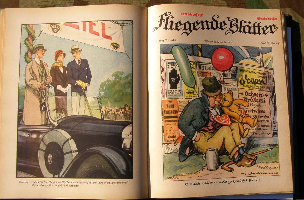 5969-11 Fliegende Blätter, Ausgabe 4274-4299, Band 167 , 1927