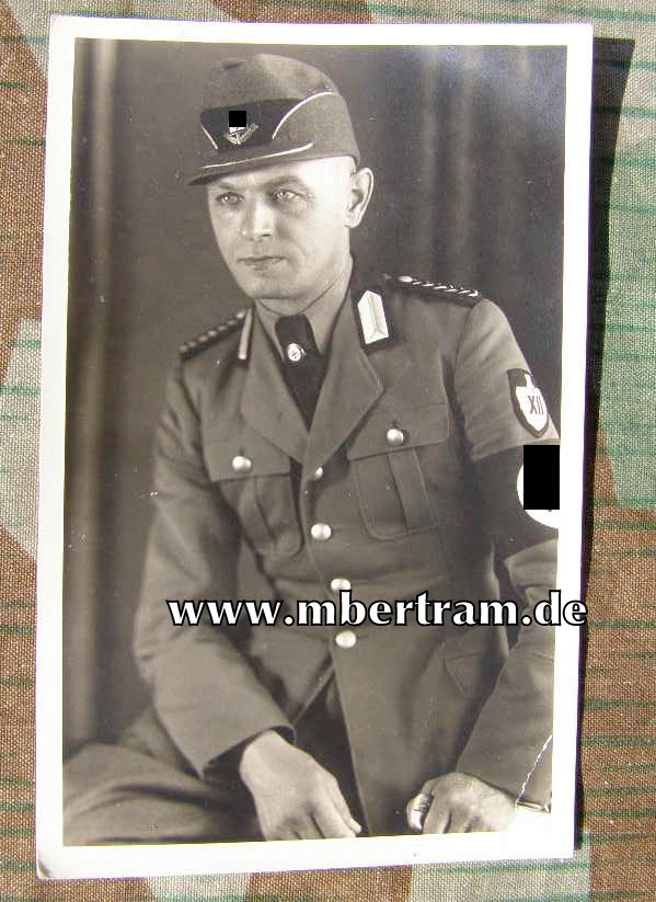 Portraitfoto Paul Stiebitz Gaumusikzugführer im RAD Gau 12