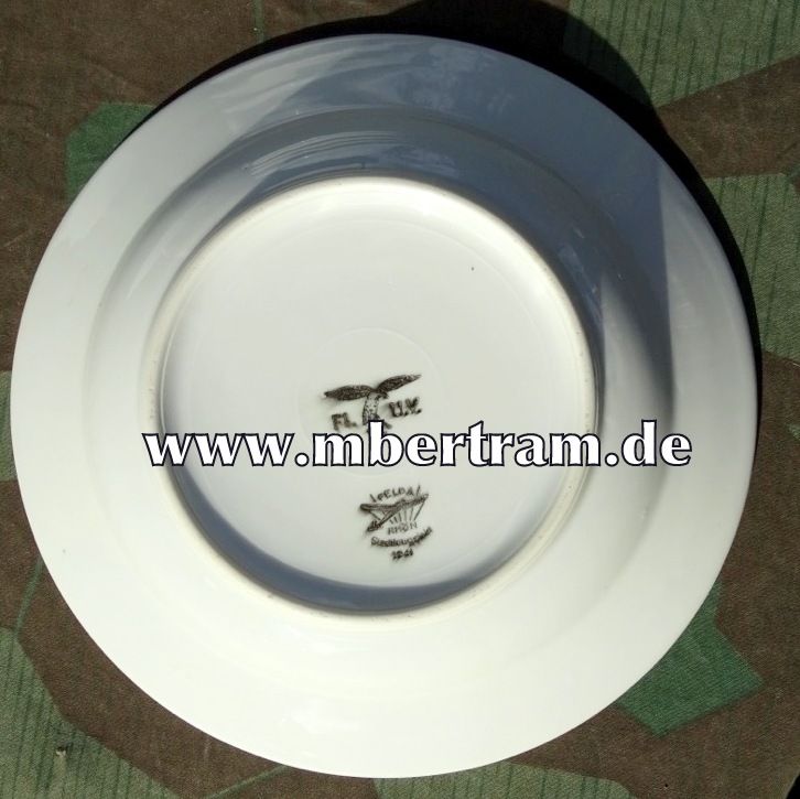 Luftwaffen Suppenteller, Adler, FL.U.V., Felda Rhön, 1941