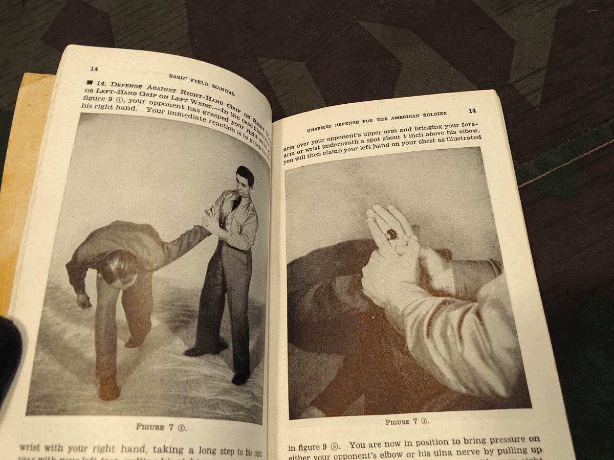 War Department Basic Field Manual, Unarmed defense of the american Soldier 1942 War Department Basic Field Manual, Unarmed defense of the american Soldier 1942
