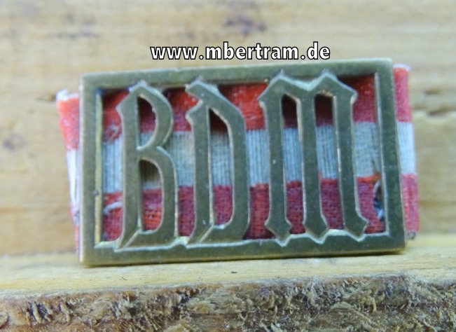 BDM-Leistungsabzeichen in Bronze, mit Verleihungs-Nummer 76551, an Nadel