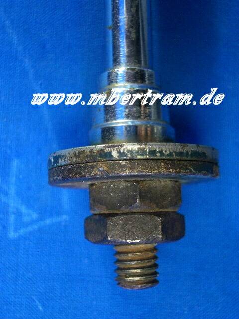 1086-8 Autostander " Reichsdienst" mit Fahrzeug-Fahnenstange