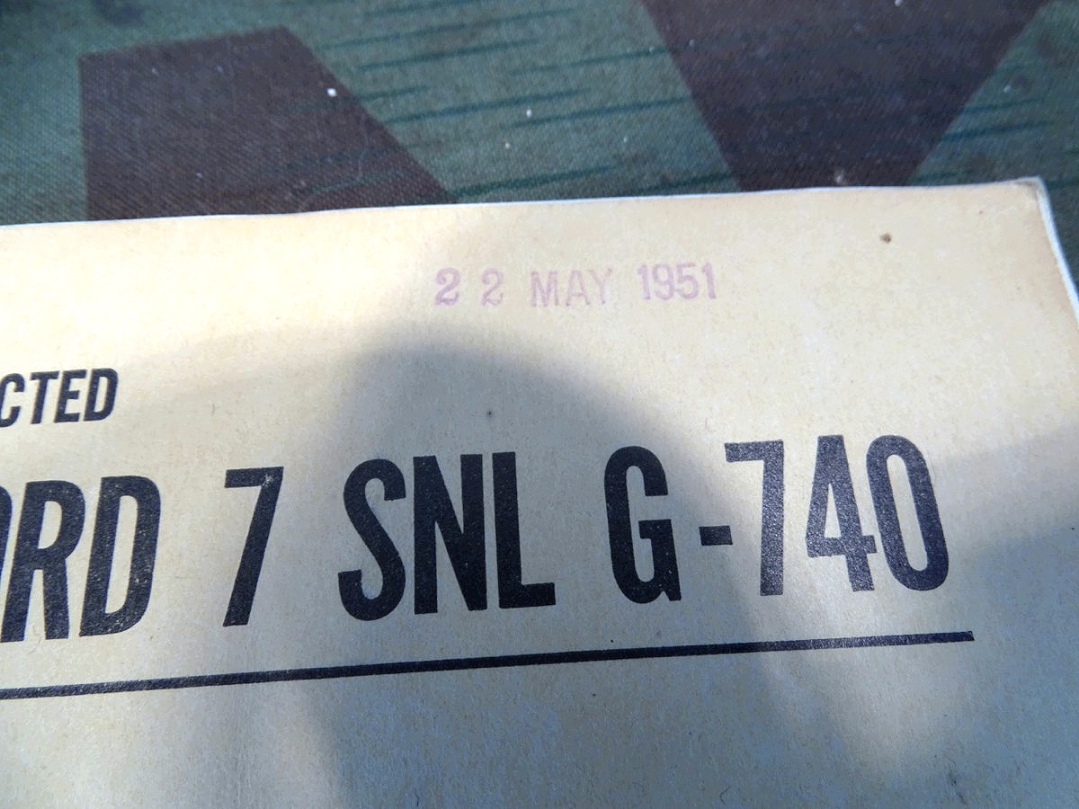 Department of the Army Supplie Catalog, ORD 7 SNL G-740, Truck, 1/4 To.4x4 Utility M 38, 1950 Selten