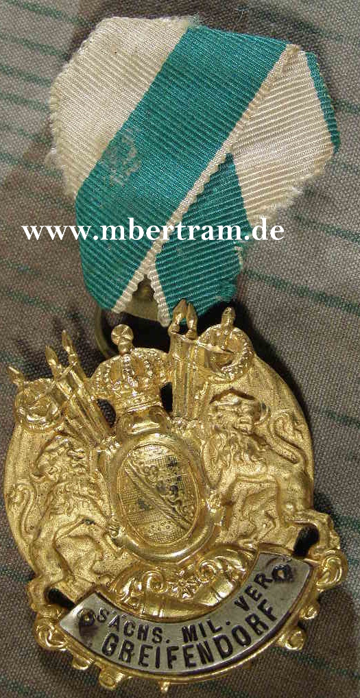 Mitgliedsabzeichen Sächsischer Militär Verein Greifendorf