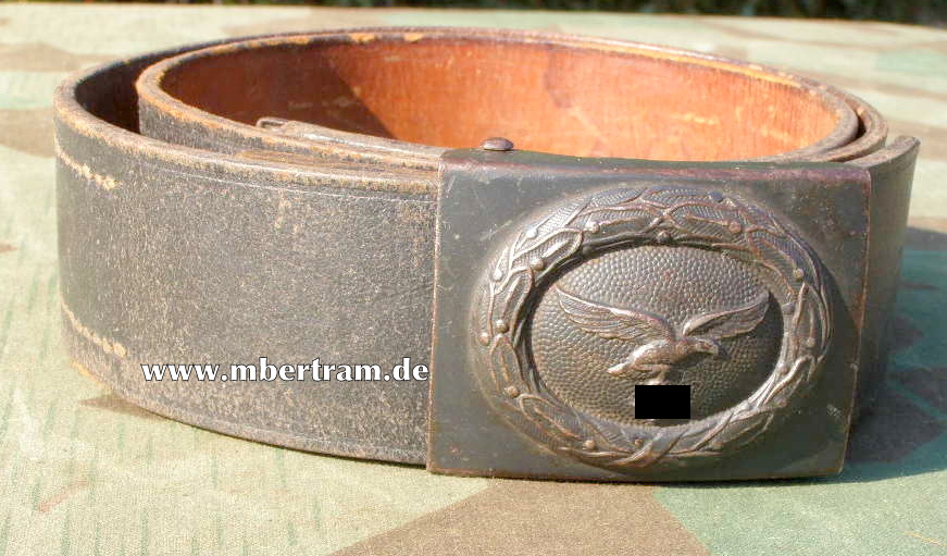 LUFTWAFFE KOPPELSCHLOSS EISEN , MIT RIEMEN