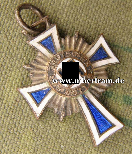 Mutterkreuz in Silber, Miniatur