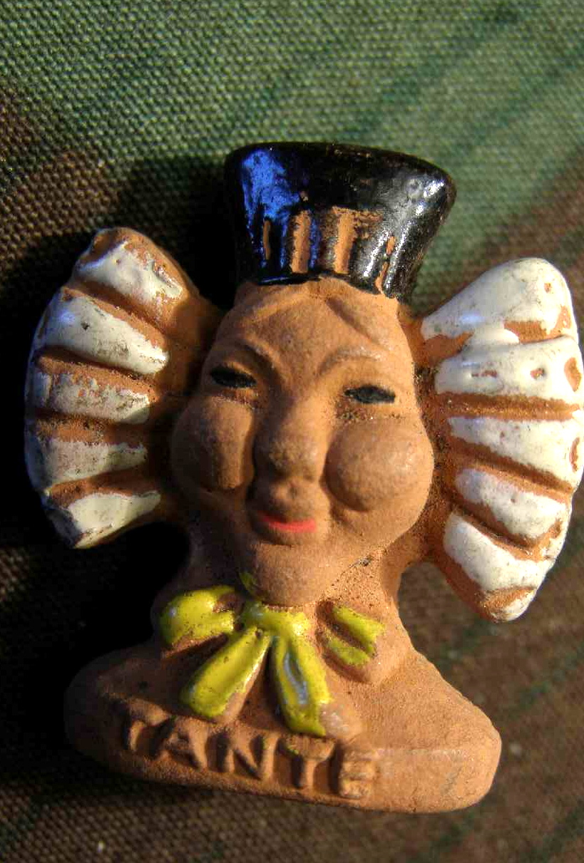 WHW,Tante , Serie "Wilhelm Busch Figuren", Keramik