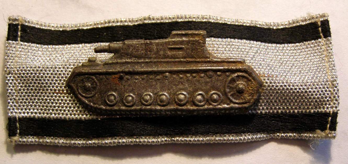 Replik: Panzervernichtungsabzeichen, schwarz, Pz.Eisen