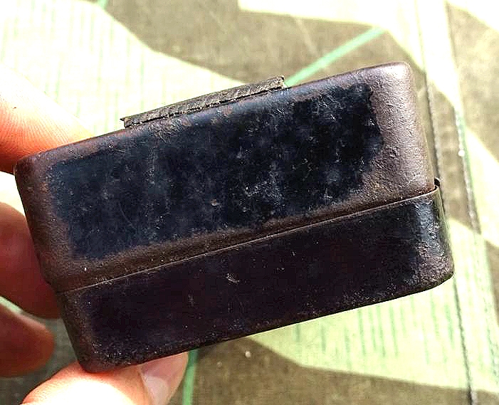3. Reich Dienst Taschenlampe, Pertrix No 678 schöne schwarze Originallackierung. 