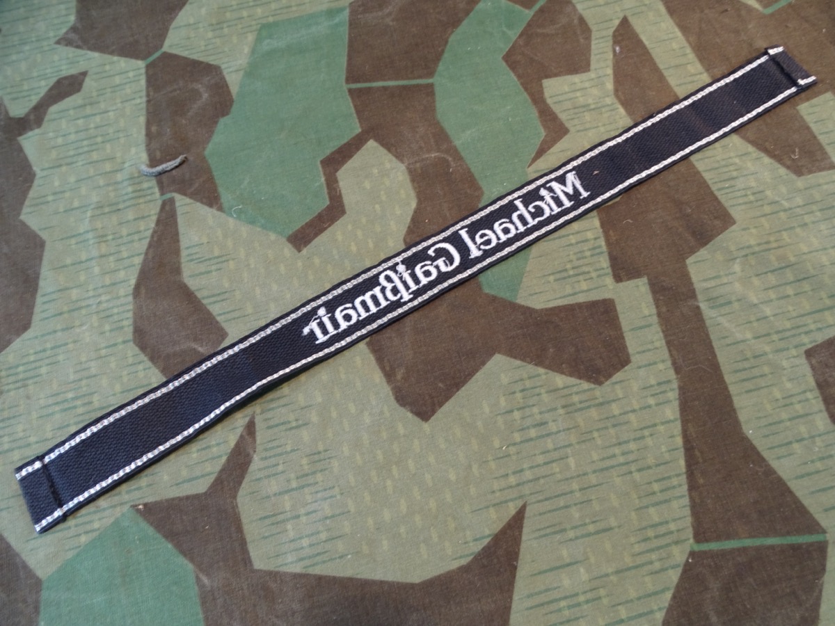 Replik:  Ärmelband Mannschaften Michael Gaißmair, gestickte RZM Version