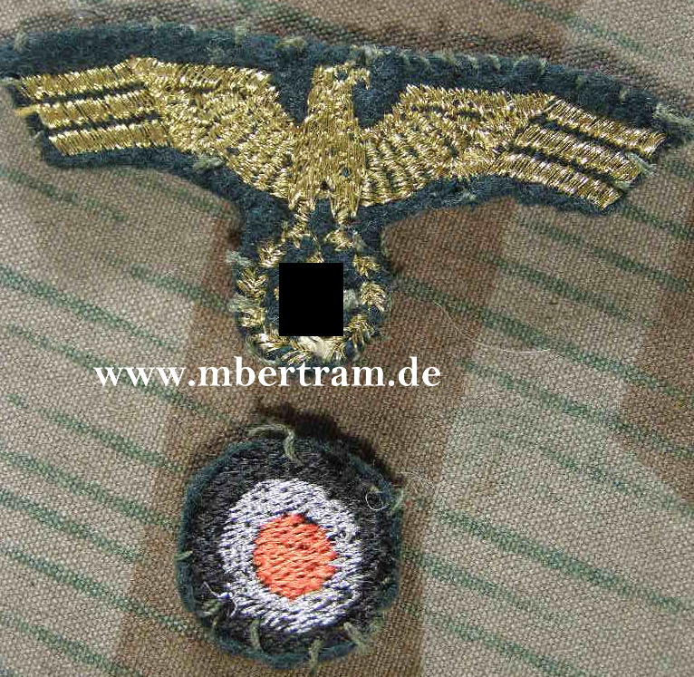 Replik: Mützenadler, Kokarde f. Generale Wehrmacht Heer