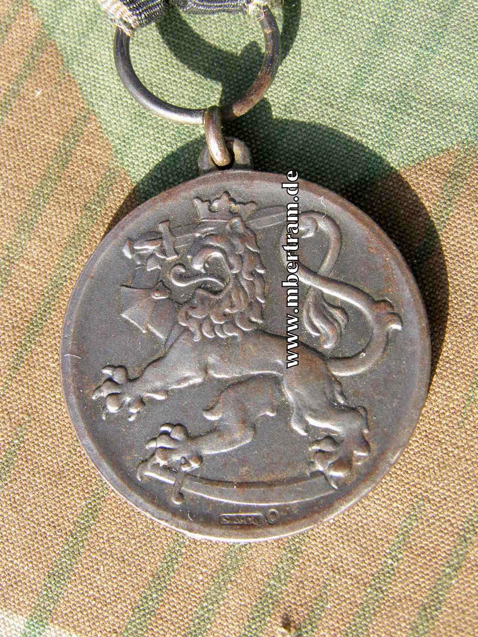 Finnische Gedenkmedaille für die Befreiungskriege 1918
