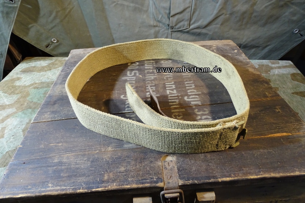 Replik: Koppelriemen/ Webriemen für Afrika Korps , 115cm.