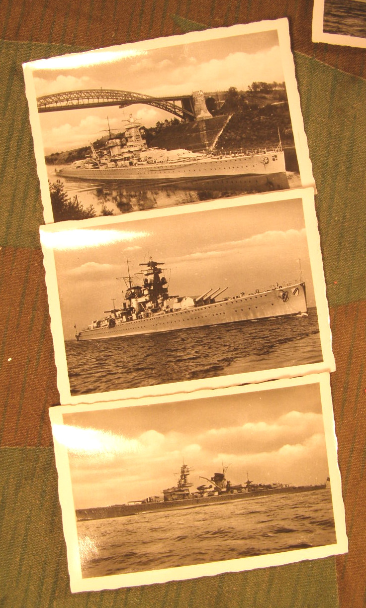 Die deutsche Flotte, 14 echte Foto Aufnahmen um 1941
