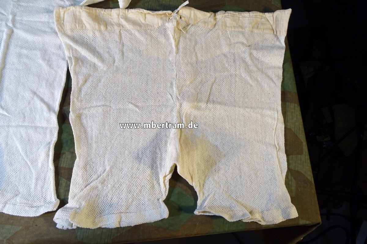 Wehrmacht Tropenbekleidung Unterwäsche Set kurz