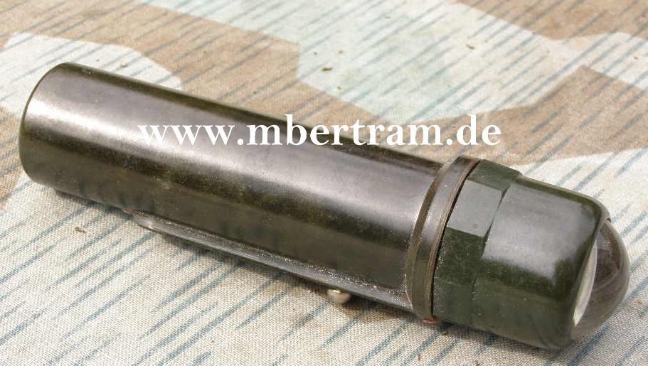 Wehrmacht Bakelit Stab-Taschenlampe, 40 er Jahre," Zeiler "