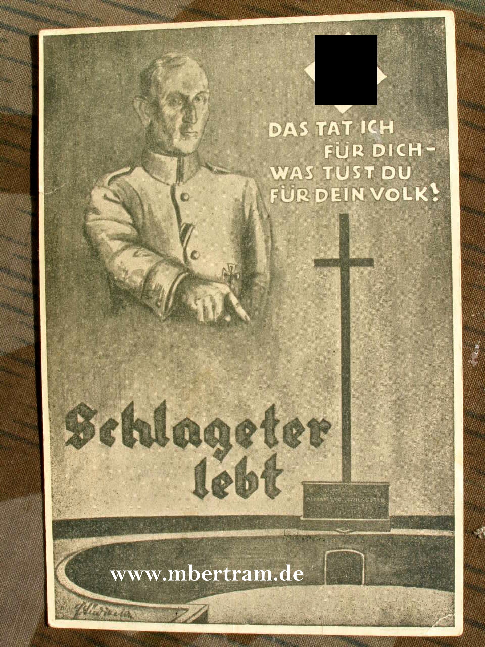 Schlageter lebt - das tat ich für Dich - was tust Du...1933