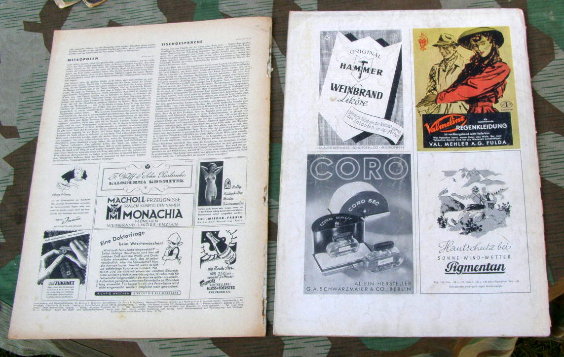 11168-21 22 ehem. hochwertige Zeitschriften " Die neue Linie" 1935-43