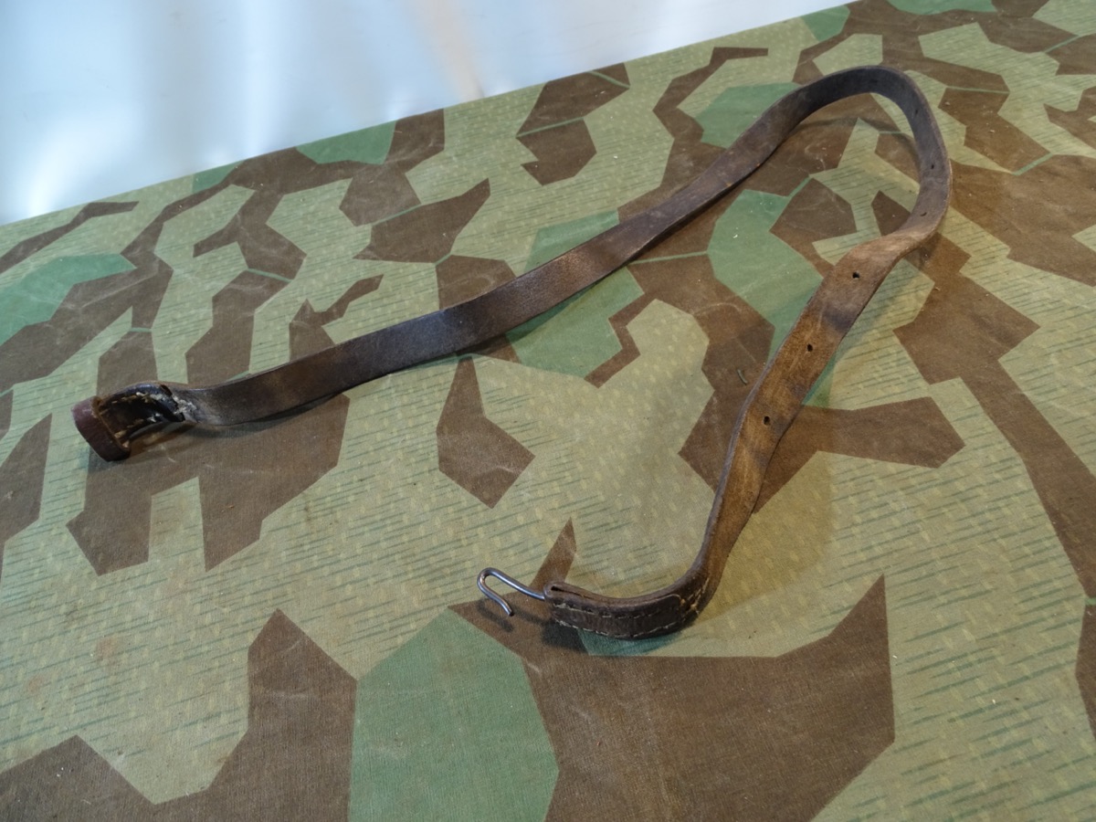 Brauner Leder Trageriemen für Steyr Mannlicher M 95 Karabiner, vereinfachte Fertigung 1917