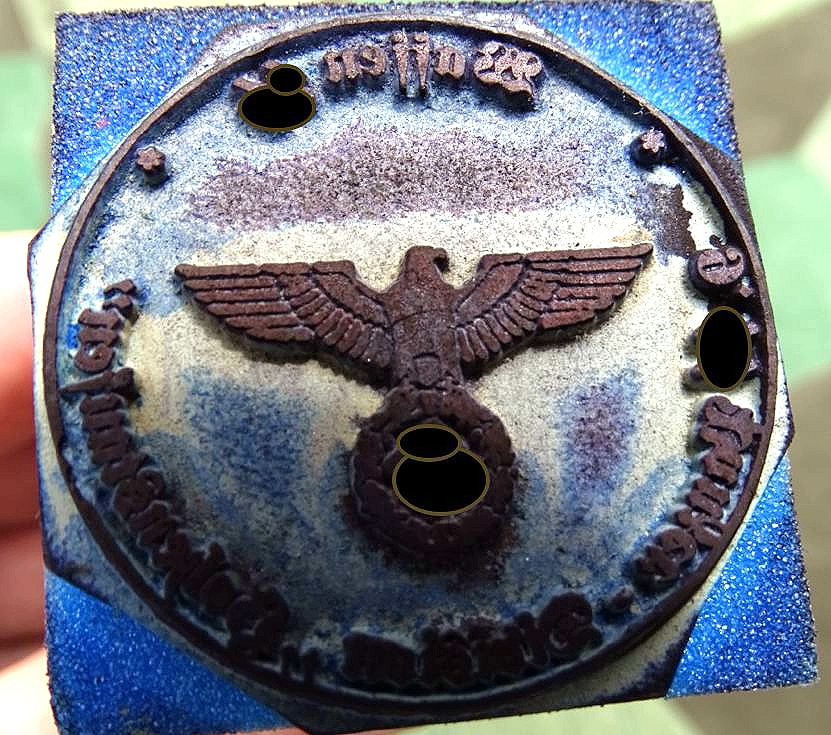 Replik Stempel  " Waffen SS Panzer Division Hohenstaufen "
