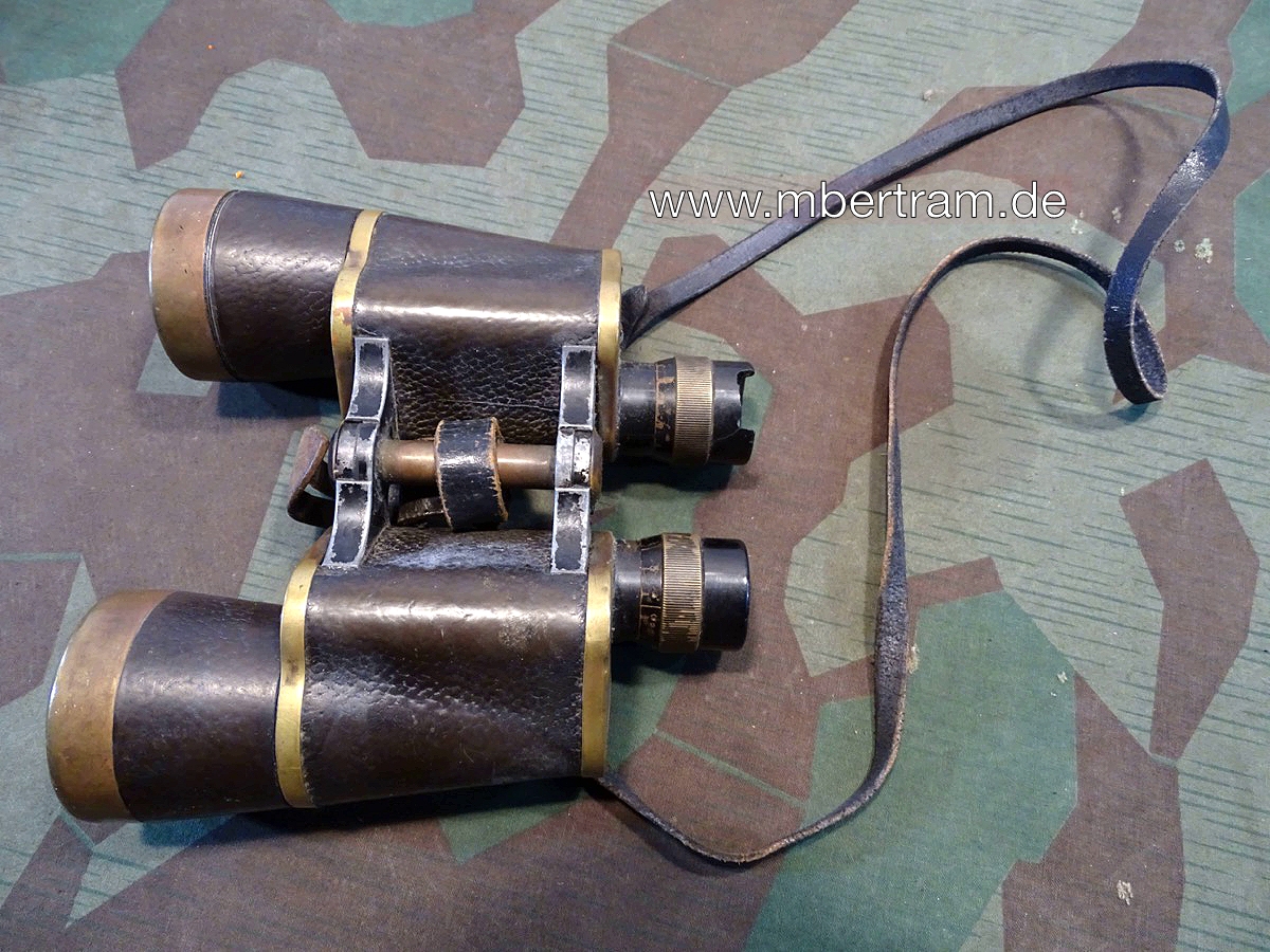 Frühes Dienstglas Wehrmacht 7x50, E.Leitz Wetzlar
