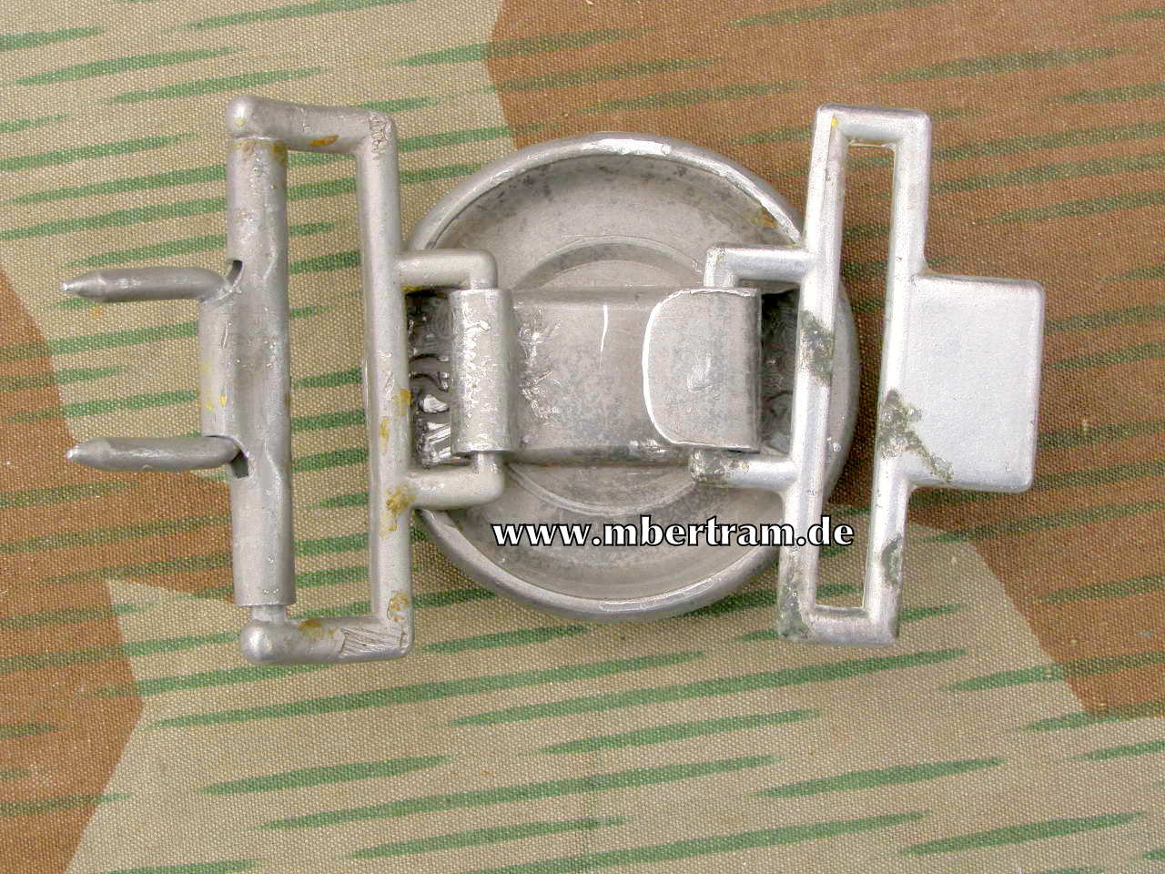 Feldbindenschloss für Polizeiführer. Aluminium