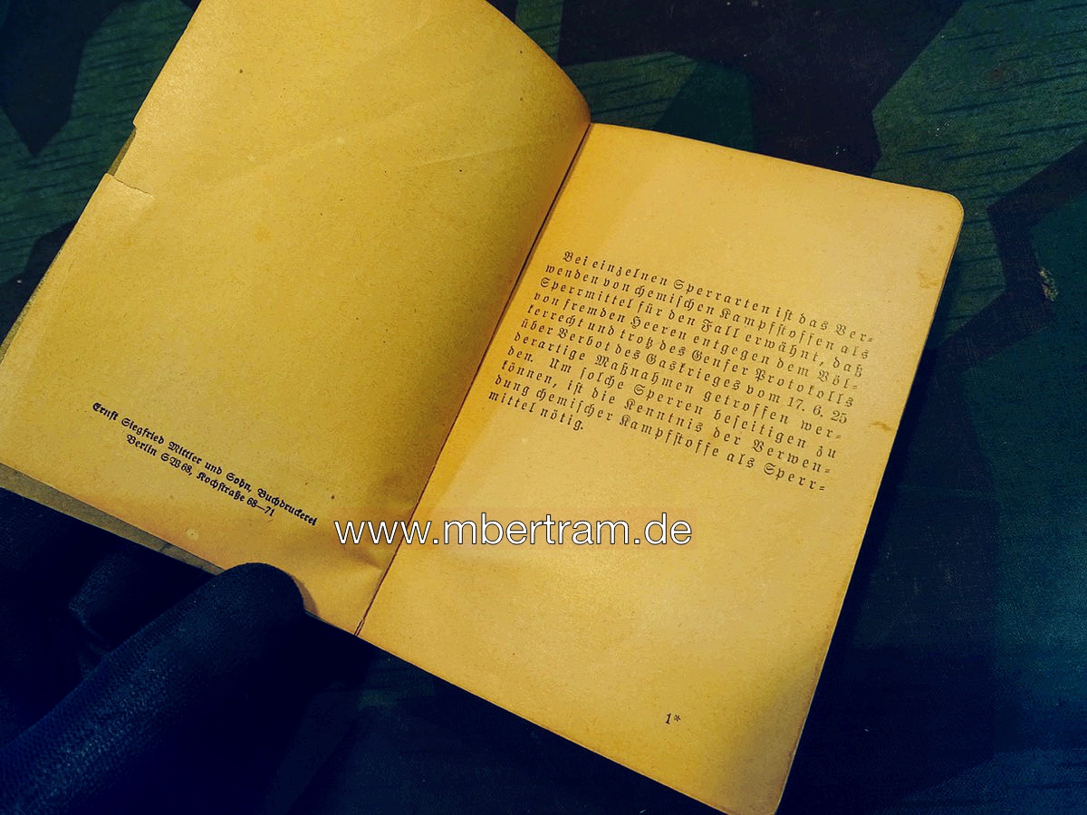 20979-4 H.Dv. 316 Dienstvorschrift Pionierdienst aller Waffen 1936