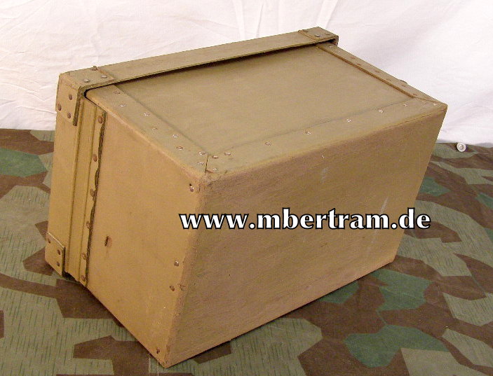 Munitionskiste " 3,7 cm Luftwaffenmunition" Hartpappe
