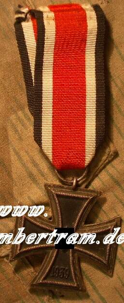 Eisernes Kreuz 2.Kl. 1939 m. Band "98 Rudolf Souval, Wien"