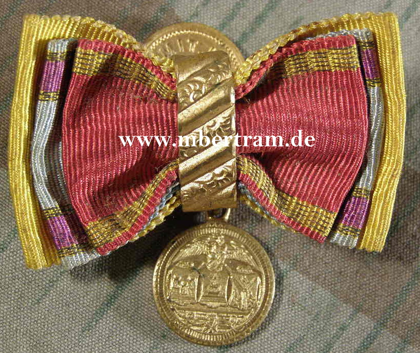 3er Bandschleife: Centenaer.M., Verdienst Med. , Braunschw.