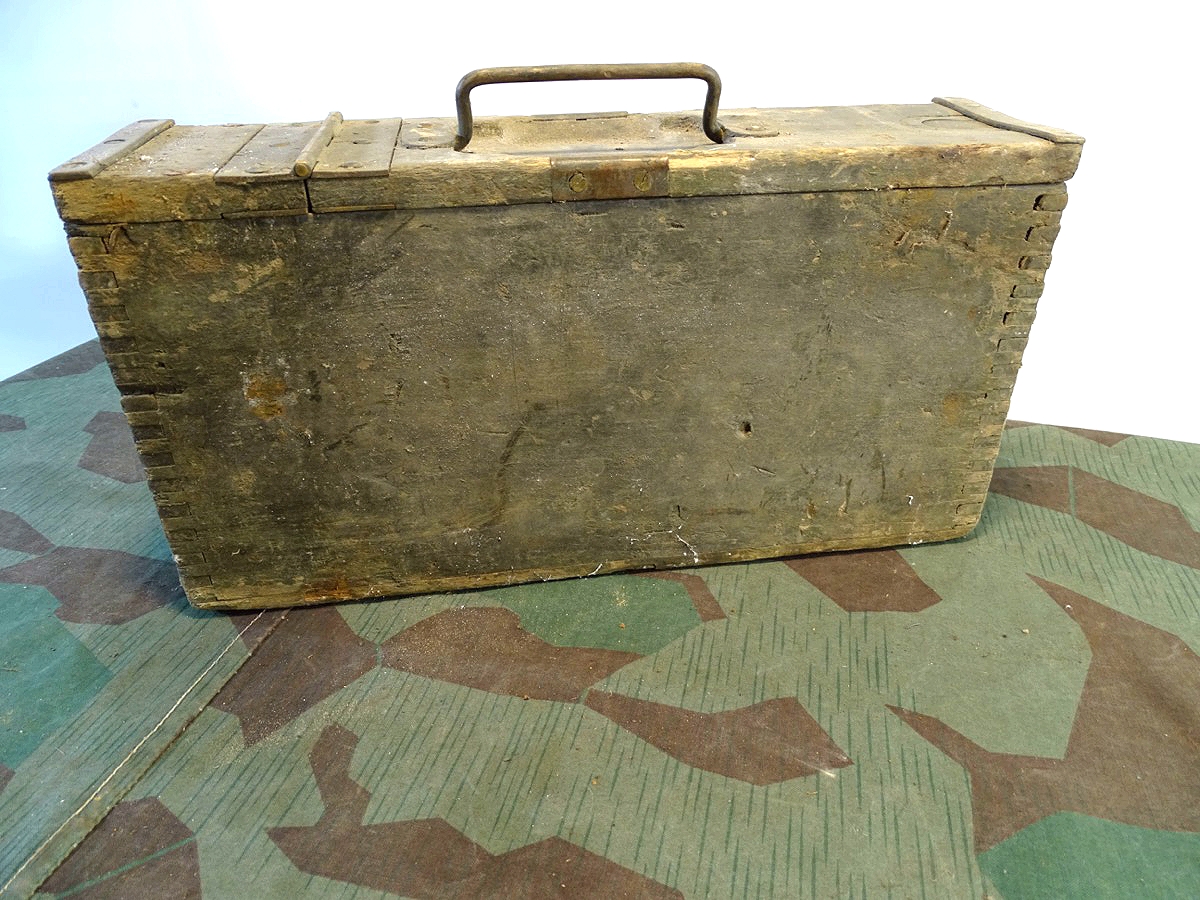 MG 08 Patronenkasten mit rundem Drücker 1. Weltkrieg