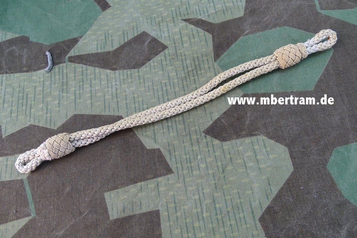 Kriegsmarine Cellon Mützenkordel Marine Artillerie und Marine Beamter. 34cm