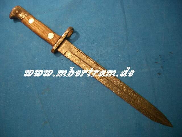 Bayrisches Seitengewehr M 1871/84, Alex Coppel Solingen