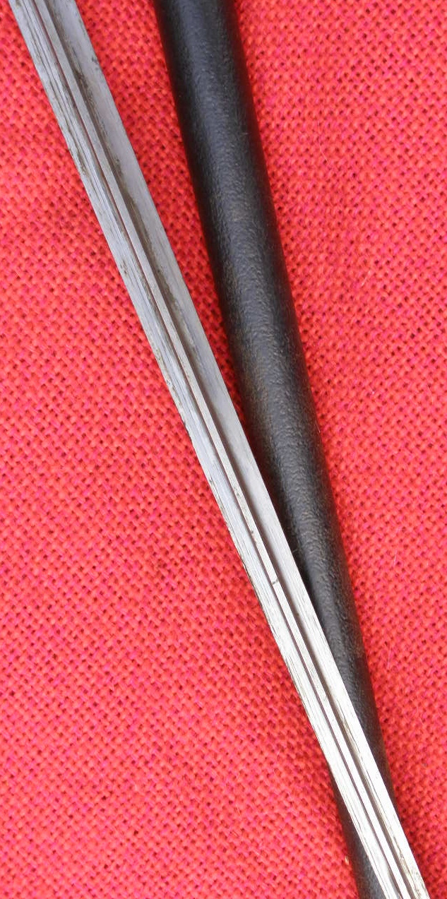 10357-7 Lebel Bajonett M 86, Neusilbergriff, gebogene Parierstange