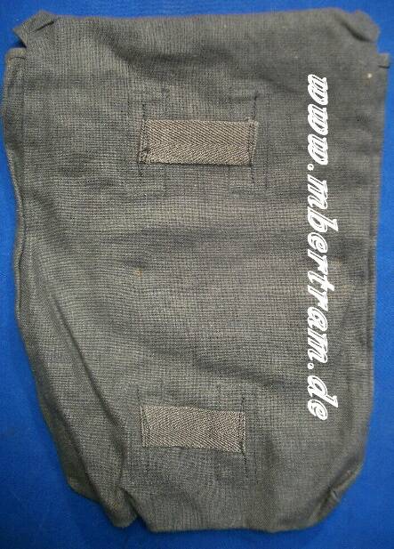 Wehrmacht Gasplanen Tasche, Stoff m. PRYM Knöpfen 1944