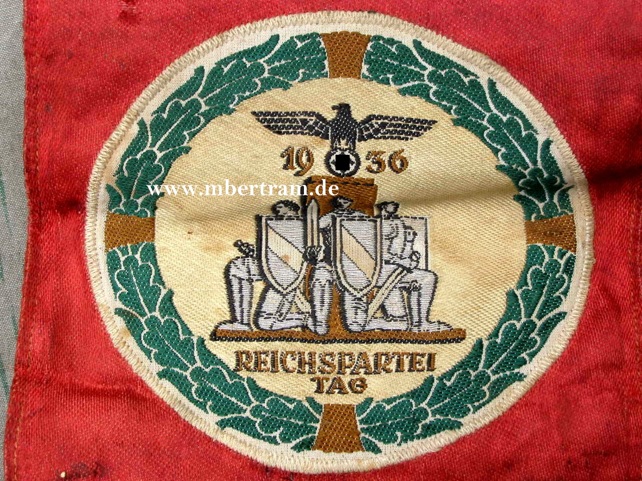 Wimpel Reichsparteitag Nürnberg 1936.