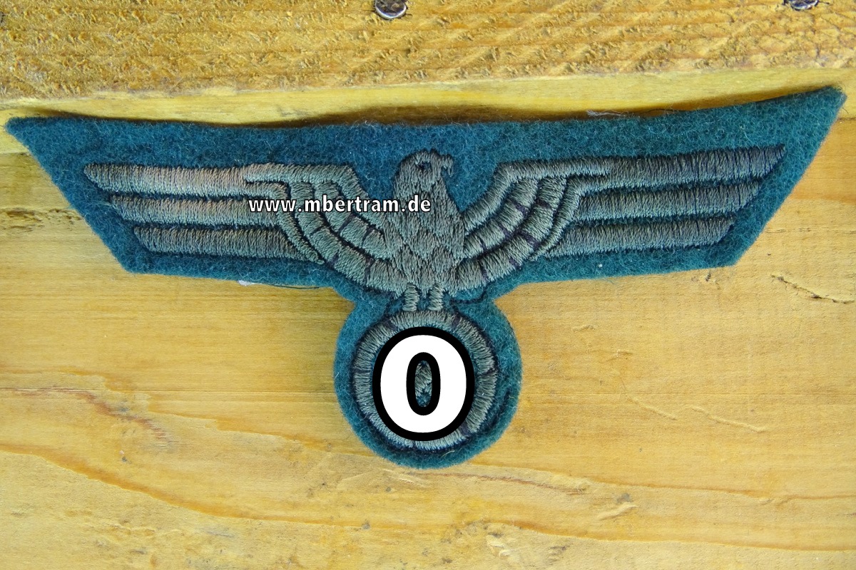 Wehrmacht Heer Brustadler für Feldblusen Mannschaft, gestickt