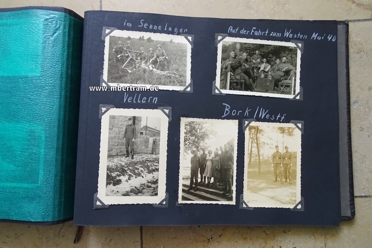 18408-40 Fotoalbum eines Angehörigen der SS Division "Germania"