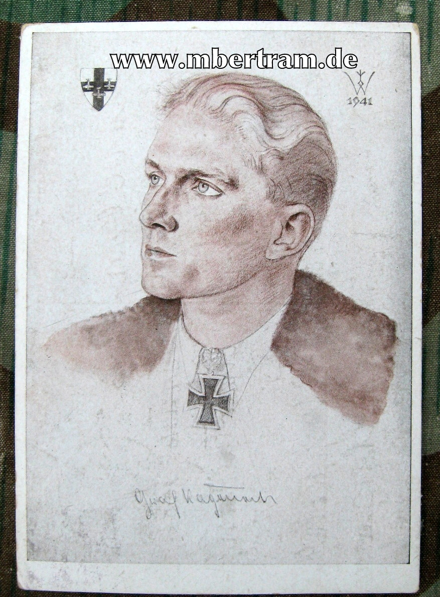 RK m. Eichenlaub Träger Graf Kageneck, gelaufen 1944