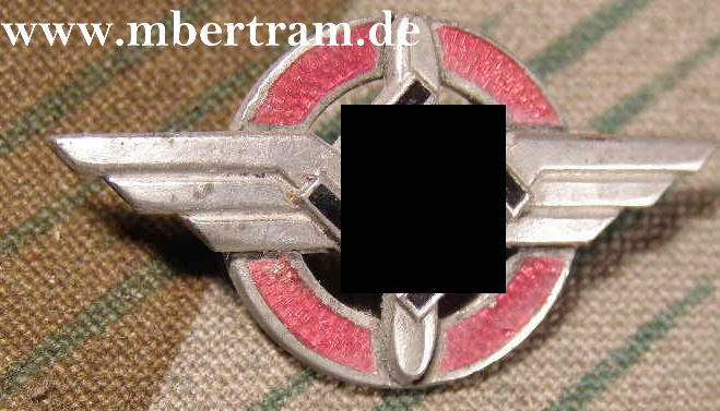 Zivilabzeichen Deutscher Luftsport Verband, 3. Form klein