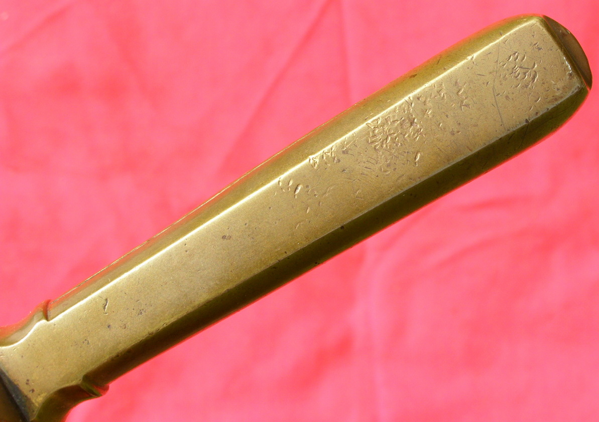 10365-12 Preußen Seitengewehr M 64 . Lederscheide