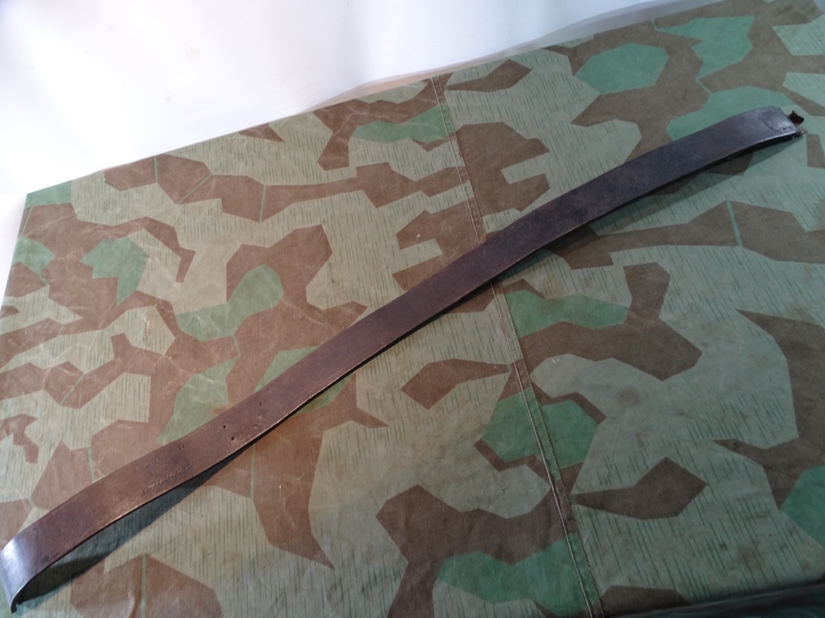 Koppel Riemen für Wehrmachts Heeres Mannschafts Koppelschloss, Eisen, 90 cm 