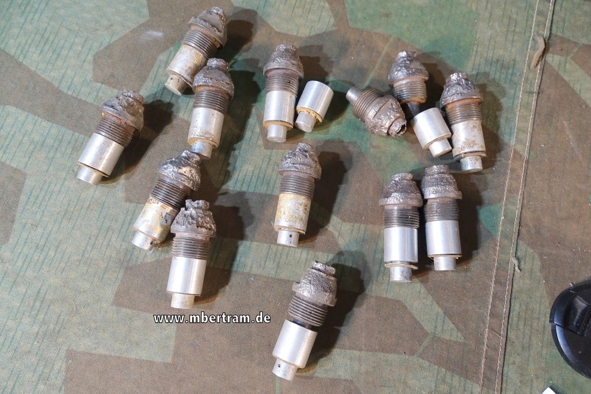 Deko Bodenzünder 5103  für Panzer Granaten 3,7cm-4cm-5cm-7,5cm
