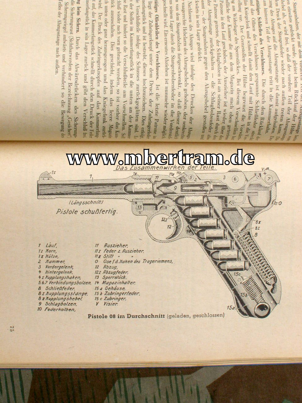 Unterrichtshefte der M.L.A., 1.u. 2. Teil,1943 DK Gold Träger