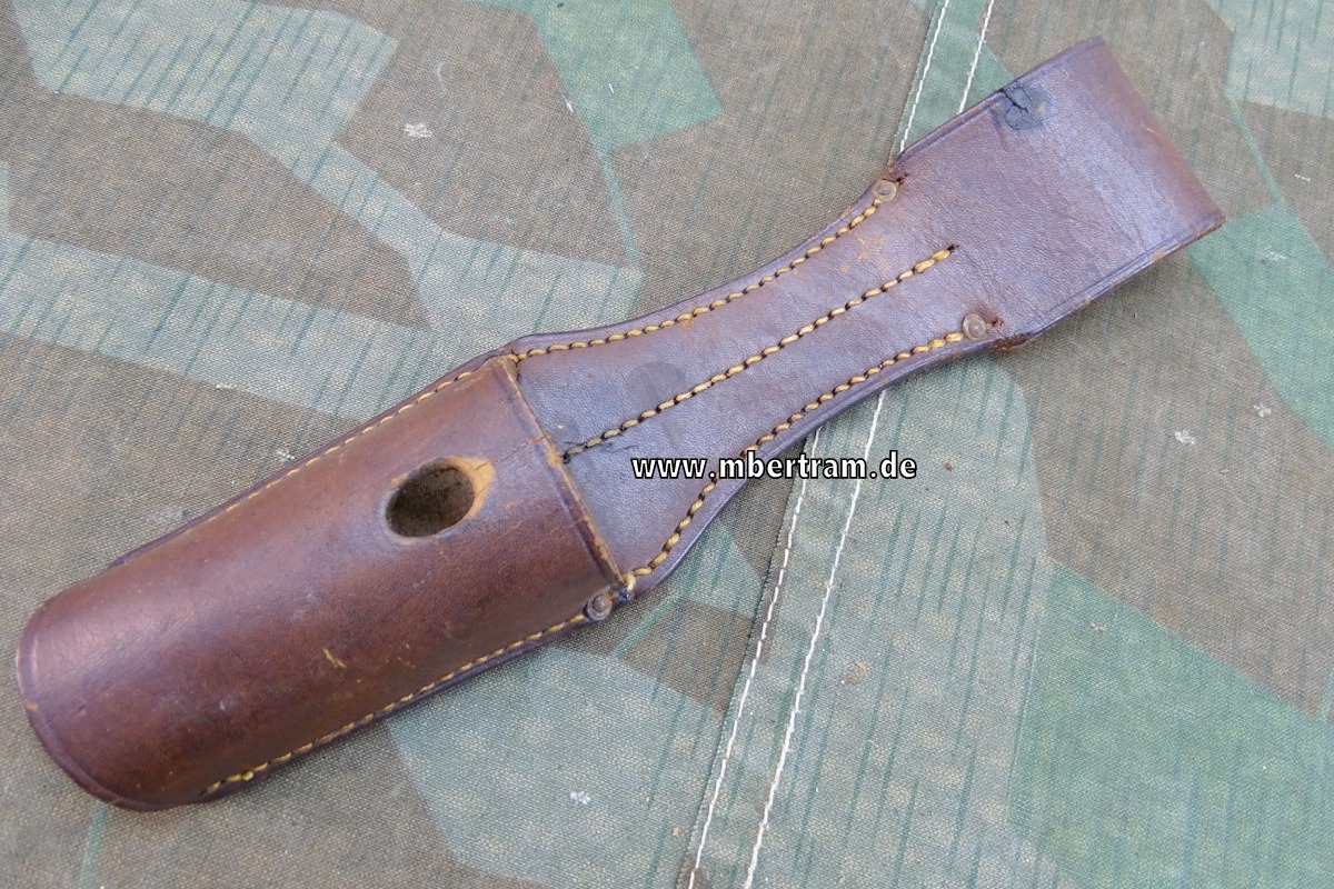 Koppelschuh für KS 98 Ausgeh Seitengewehr, braun, Luftwaffe oder Kriegsmarine