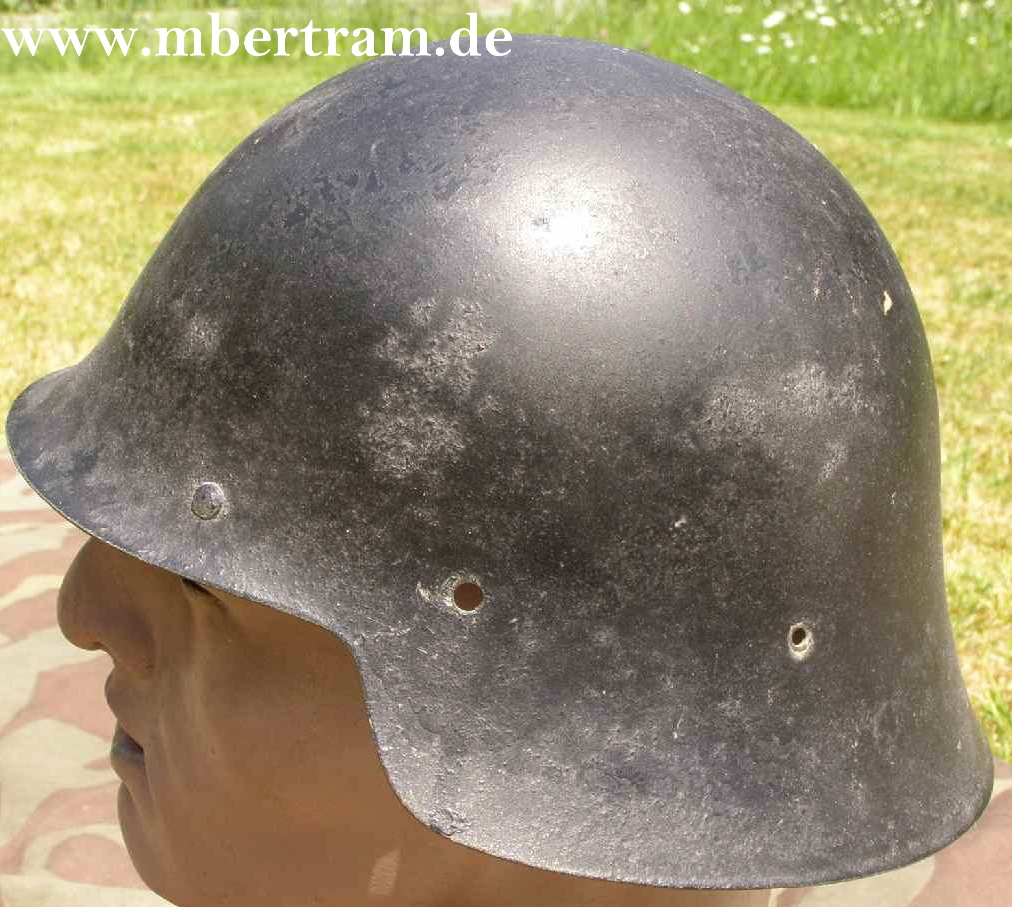 Stahlhelm, spanische Armee, Bürgerkrieg, Ohne Innenfutter
