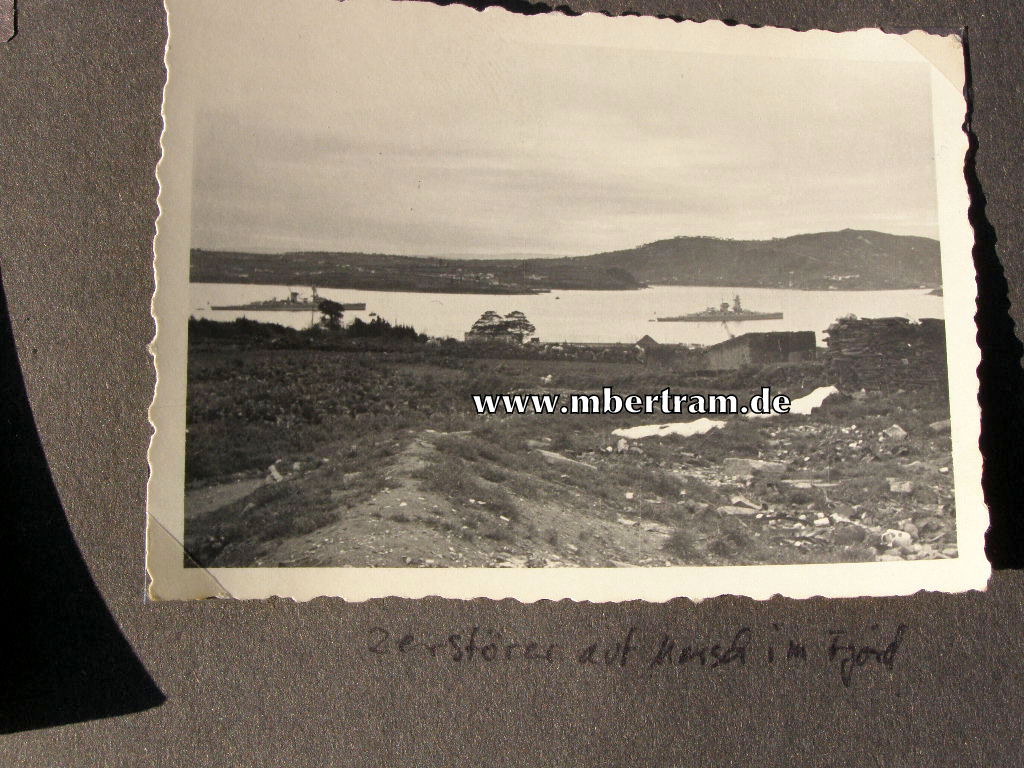 13620-35 Dienstzeit Fotoalbum U 552, Kommandant Erich Topp SELTEN !