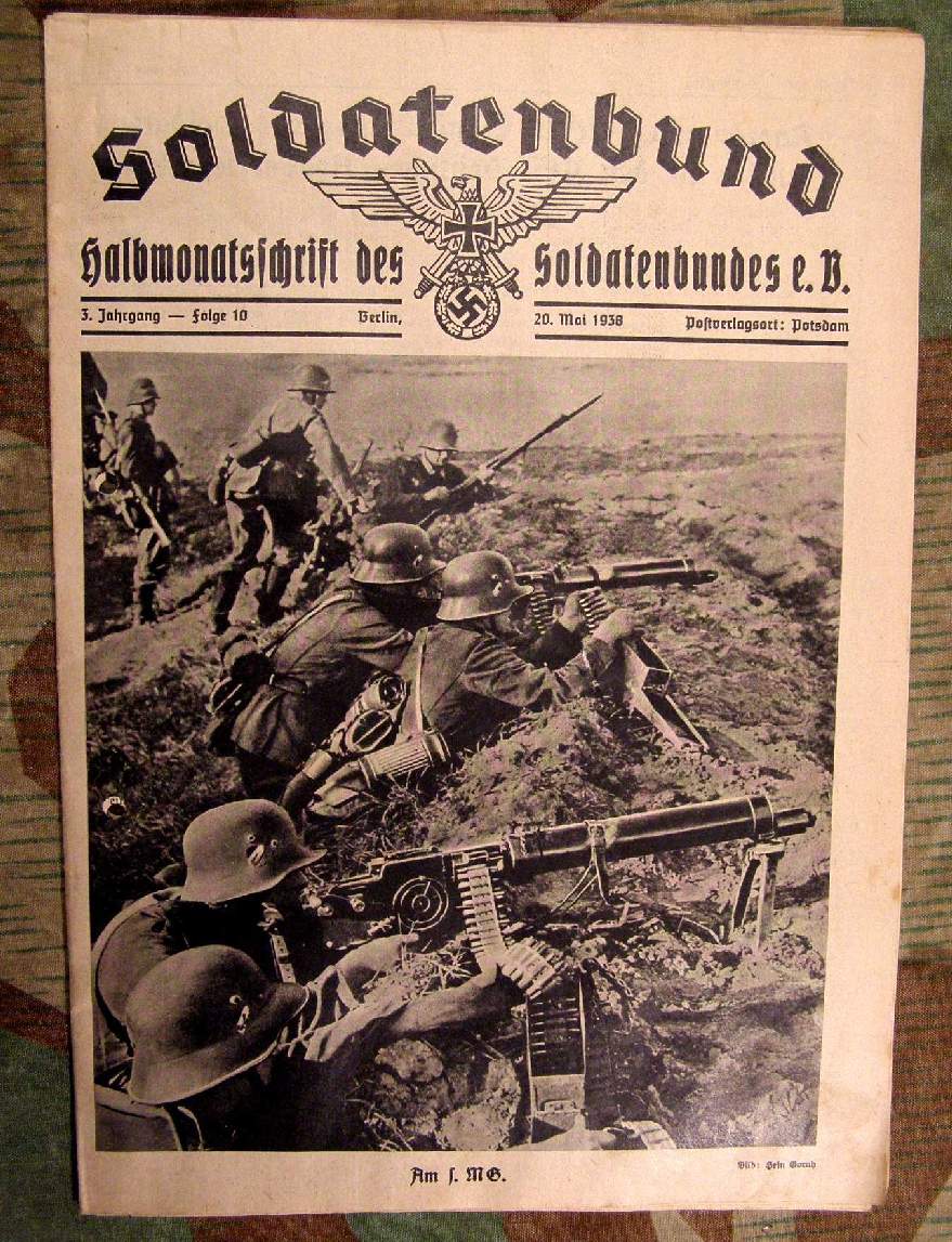 Zeitschrift: Soldatenbund, Halbmonatsschrift 20.5.1938, Berlin