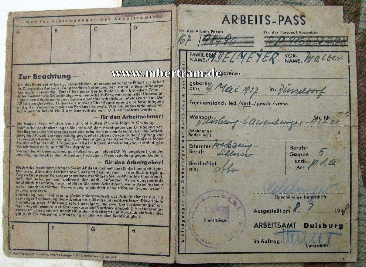 13020-4 KvK Urkunde, 2.Pz.N.A.16, Signatur Briliantenträger Hube