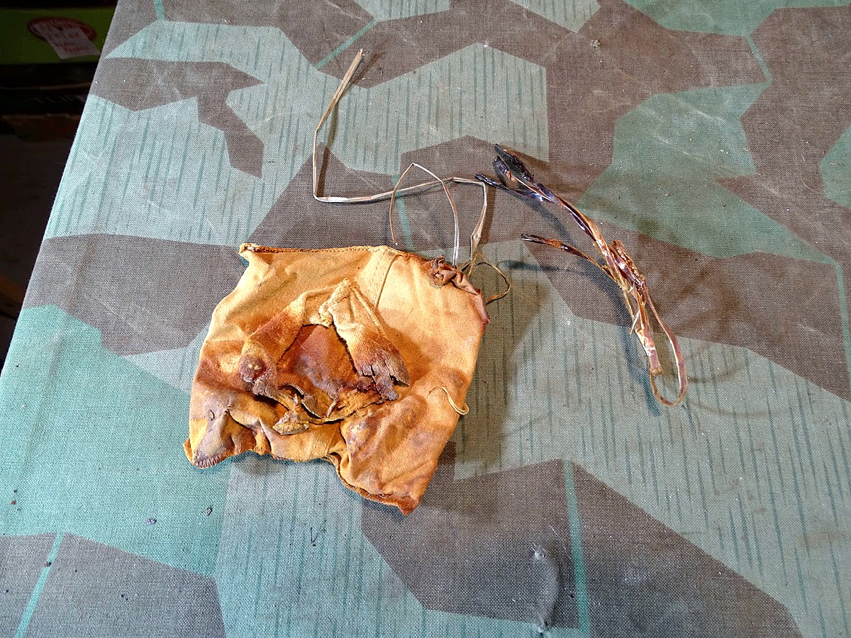 Zusatz Übertragungsladungs Beutel aus 8,8 Flak Hülse